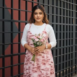 romper coral classy wear