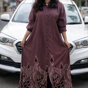 rayon fabric arabic gown