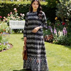 Arabic Rayon Fabric Gown